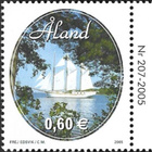 Åland 2005  Ahv. Kesä 0,60 € välilöpari numero ** LaPe 257 - pikkukuva 1