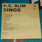 H.C. SLIM ~ Sings ~ LP Joose Keskitalo in English MINT - pikkukuva 2