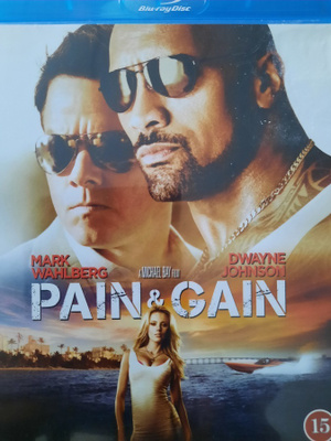 PAIN & GAIN BLU-RAY (Dwayne Johnson, Mark Wahlberg)