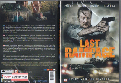 last rampage	(35 627)	UUSI	-FI-	DVD			robert patrick	2017