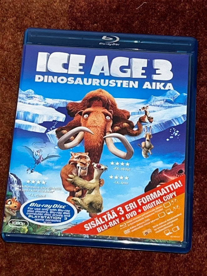 ICE AGE 3 - DINOSAURUSTEN AIKA - BLU-RAY + DVD