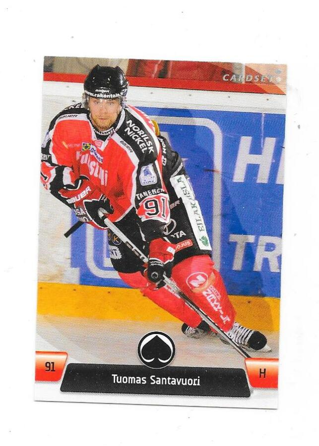 2011-12 CardSet #338 Tuomas Santavuori Ässät