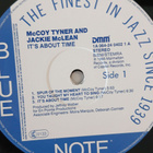 Mc Coy Tyner & Jackie Mc Lean : It´s About Time. - pikkukuva 3