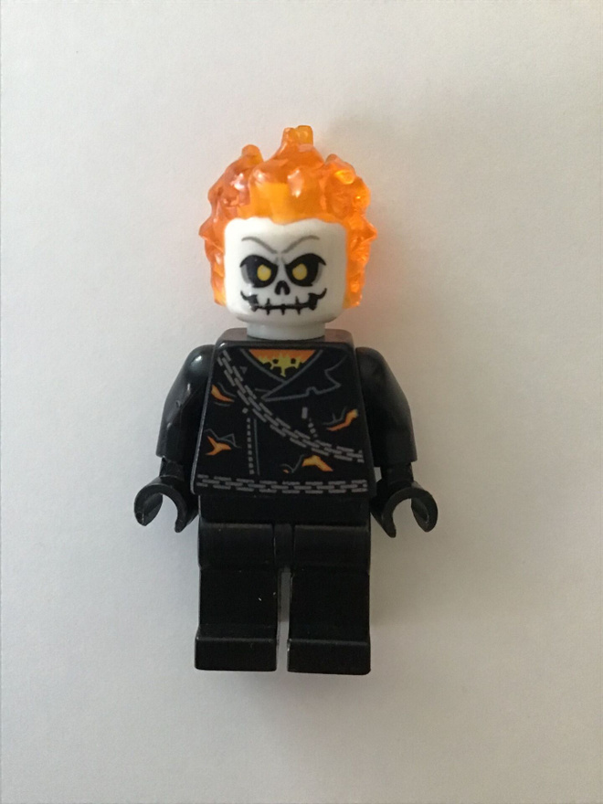 Lego minifiguuri - Spider-Man, Ghost Rider, Johnathon