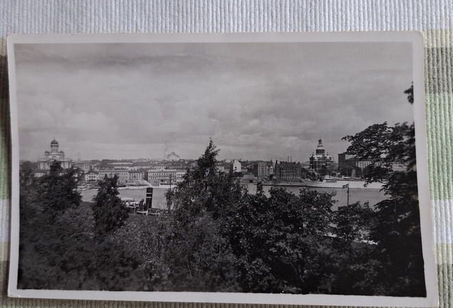 Helsinki, näkymä kaupunkiin päin, kulkenut 1940