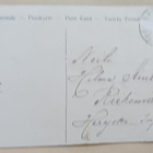 Tyttö ja koira, vanha väripk, p. 1908 - pikkukuva 2