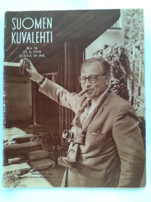 Suomen Kuvalehti No 34 elokuu 1958