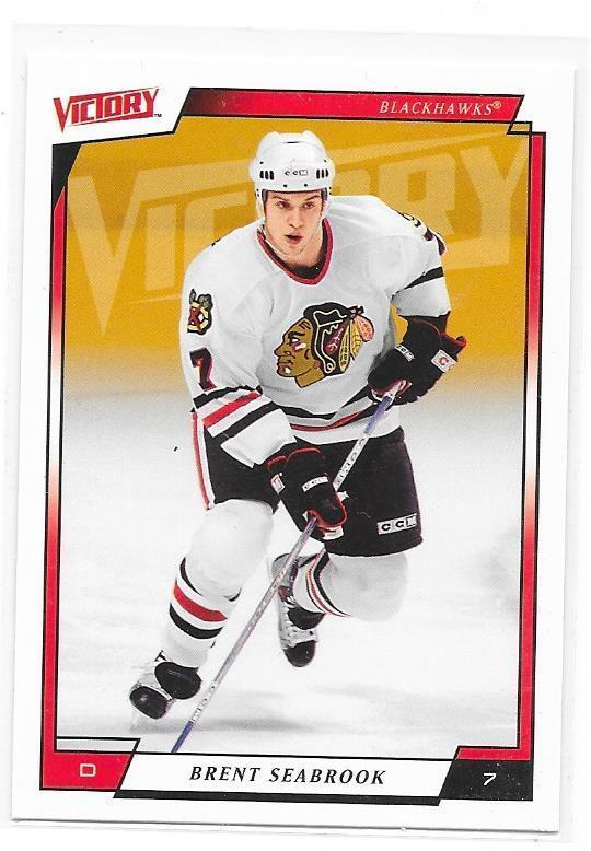 2006-07 Upper Deck Victory #44 Brent Seabrook Chicago