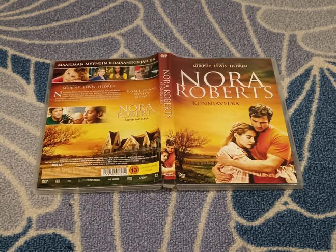 Nora Roberts Kunniavelka DVD