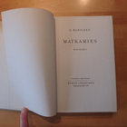 Otto Manninen; Matkamies - pikkukuva 3