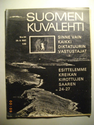 Suomen Kuvalehti Nro 34/1967 (27.1)