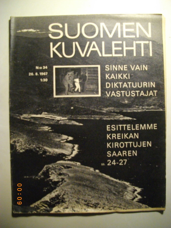 Suomen Kuvalehti Nro 34/1967 (27.1)