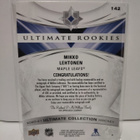 2020-21 Ultimate Rookie Autographed Patch#142 Mikko Lehtonen - pikkukuva 2