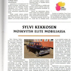 Rahtarit n:o 3 2013 Sylvi Kekkosen Moskvitsh Elite Mobilissa - pikkukuva 4