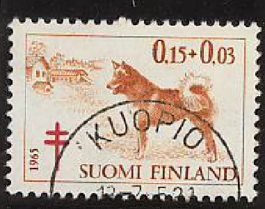 1965 tub 15p Kuopio -65 er.kaunis