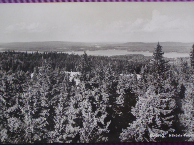 Kuopio näköala Puijolta VANHA