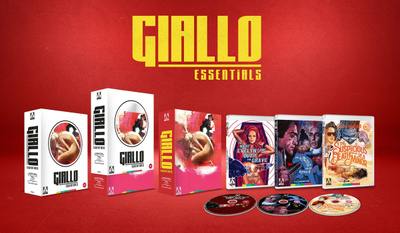 Giallo Essentials - White Edition (3x Blu-ray) Arrow (UUSI)
