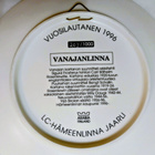 Arabia, Vanajanlinna seinälautanen 1996 - pikkukuva 4