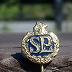 Poliisi neulamerkki. Halkaisija - 13 mm. Hyväkuntoinen. - pikkukuva 5