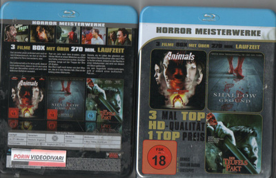 horror meisterverke (81 848) k -DE- BLU-RAYSteelbox, 3 movie