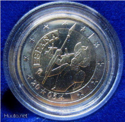 ESPANJA 2:e 2005 "400 Jahre Don Quijote" [kolikkopillerissä]