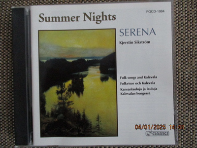 Kjerstin Sikström SUMMER NIGHT - SERENA (CD)