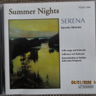 Kjerstin Sikström SUMMER NIGHT - SERENA (CD) - pikkukuva 1