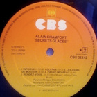 ALAIN CHAMFORT  ::  SECRETS GLACES :: VINYYLI  LP       1983 - pikkukuva 4