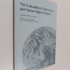 Derek Poate : The evaluability of democracy and human rig... - pikkukuva 1