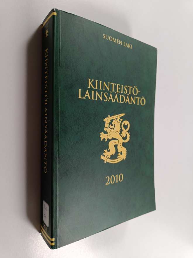 Kiinteistölainsäädäntö 2010