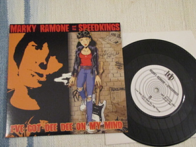 Marky Ramone I've got Dee Dee on my mind 7” 45 Musta