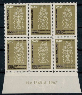 1967 paperiteollisuus  nro-6lo   ++