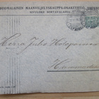 VANHA Firmakuori Viipuri Sortavala Maanviljelyskauppa Oy1916 - pikkukuva 1