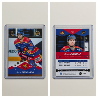 Jesse Liuksiala Gold Base Blueline