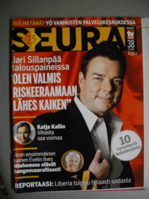 Seura lehti Nro 38/2009 (16.3)