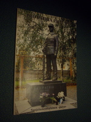 Pro patria 1917-1944 - Suojeluskuntalainen -patsas *Sis.pk:t