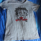 Betty Boop T-Paita 150 - 160 cm (164) harmaa - pikkukuva 1