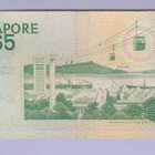 Singapore 5 Dollars v.1976 P-10 - pikkukuva 2