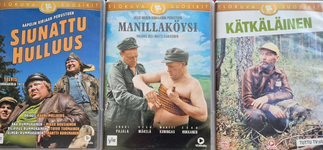 MANILLAKÖYSI,KÄTKÄLÄINEN,SIUNATTU HULLUUS -DVD
