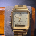 Casio AQ-230GA kullanvärinen ana-digi rannekello – Inttikell - pikkukuva 1