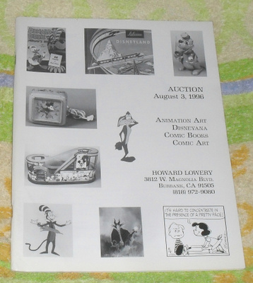 Howard Lowery Auction Catalogue 1996 II