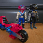 Biker mice from mars figuurit ja moottoripyörä - pikkukuva 1