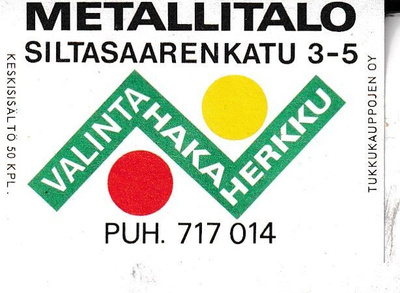 Metallitalo. Siltasaarenkatu 3-5 , s98