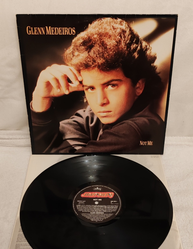Glenn Medeiros Not Me lp suomipainos