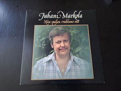JUHANI MARKOLA - NIIN PALJON RAKKAUS SUO . LP