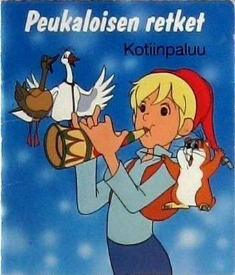 Peukaloisen retket Kotiinpaluu Finnair logo