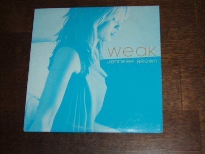 CD Single Jennifer Brown - Weak