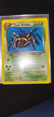 Dark Ariados 17/105 Neo Destiny RARE card