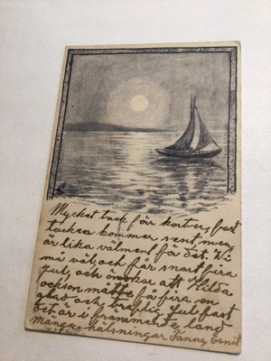 Purjevene kulkenut 1912