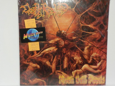DEATH REALITY - FLESH STILL FEEDS - EX-/EX+ LP